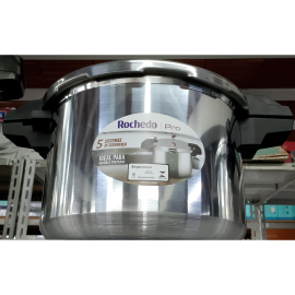 Imagem sobre Panela de Pressão com Trava 15 Litros Rochedo